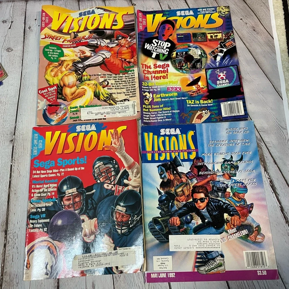 90’s Sega Magazine’s